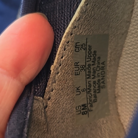 Rykä Navy Slip On Shoes Size 8 - Picture 8 of 8